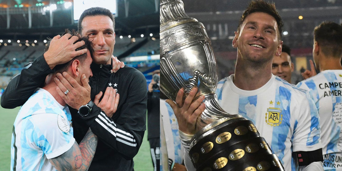 A un año de la Copa América en el Maracaná, se filtró un video inédito de Lionel Messi y Lionel Scaloni: "¡Bien, la con... de tu hermana!"