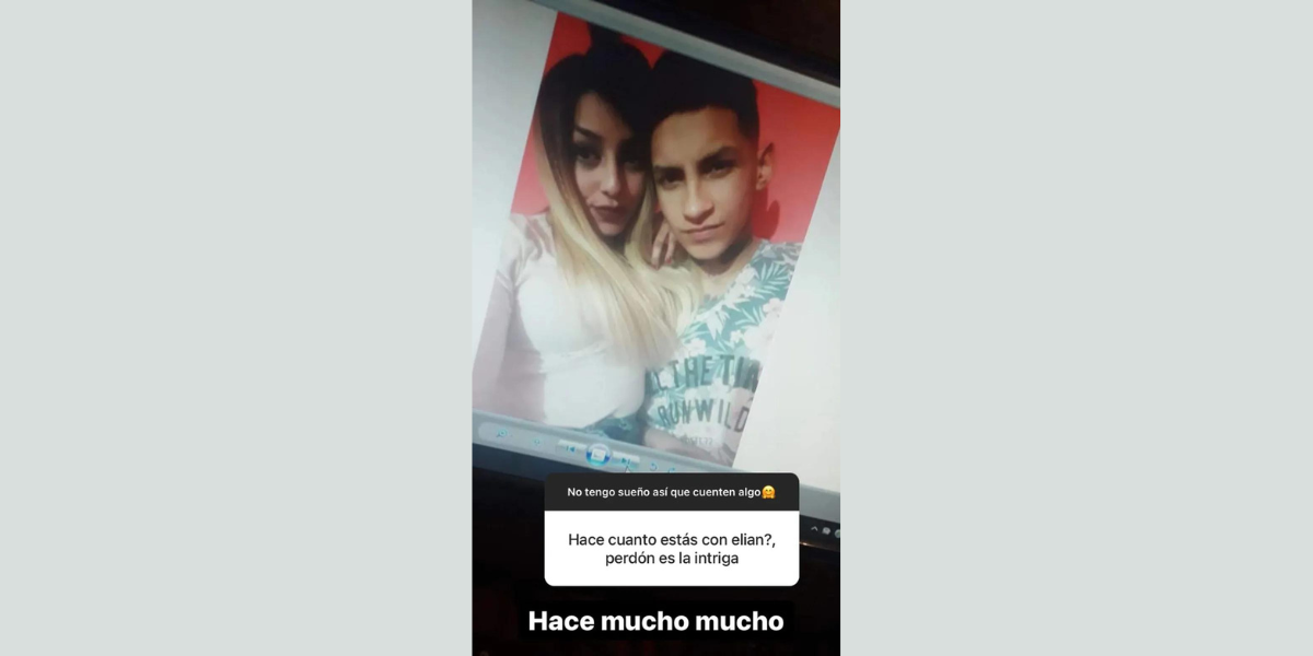 Tamara Báez publicó una inédita foto de L-Gante sin tatuajes en la cara y descolocó a sus seguidores: "Imaginate"