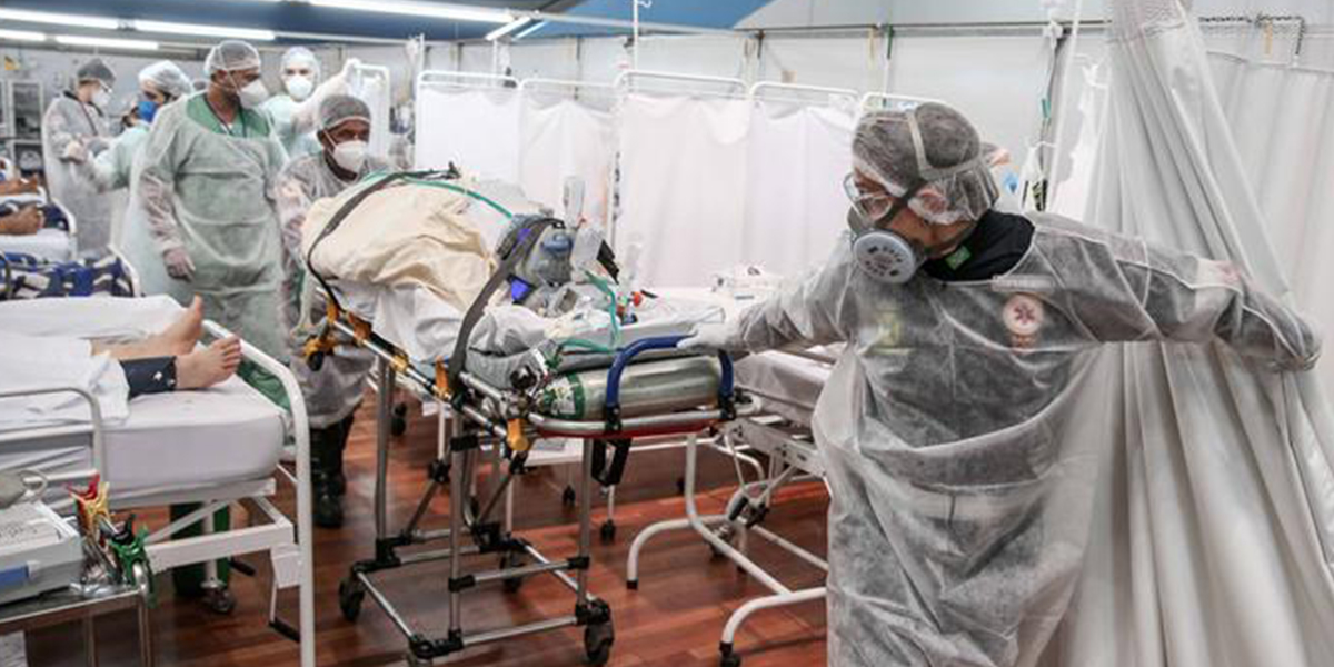 Colapso en Brasil: denuncian escasez de sedantes y atan a pacientes con coronavirus para entubarlos