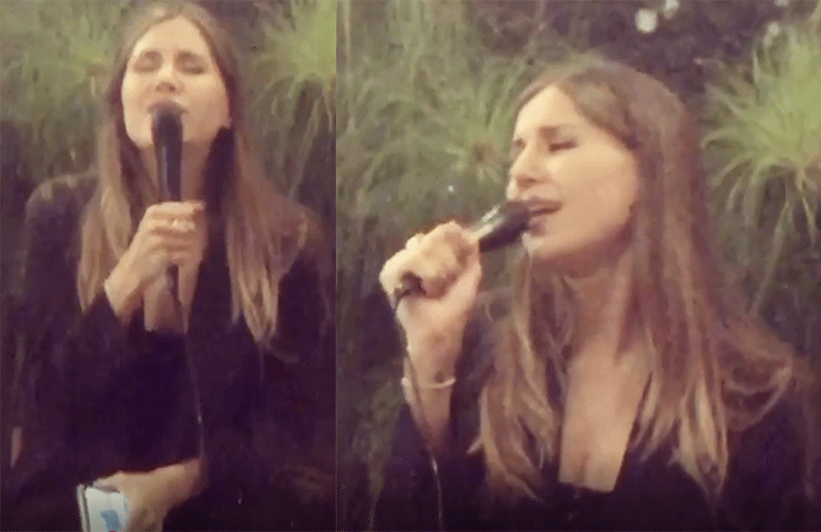 Cande y Mica compartieron un video cantando tras la separación de Marcelo Tinelli y Guilermina