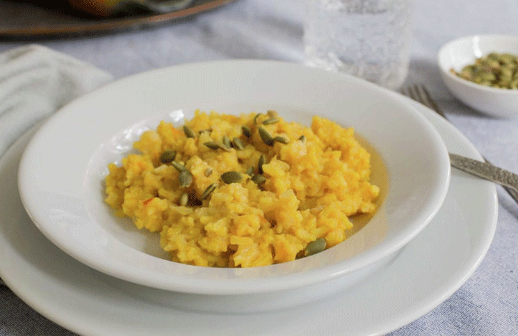 Risotto de zapallo: una receta fácil y rápida para un plato sano y  nutritivo | Cienradios