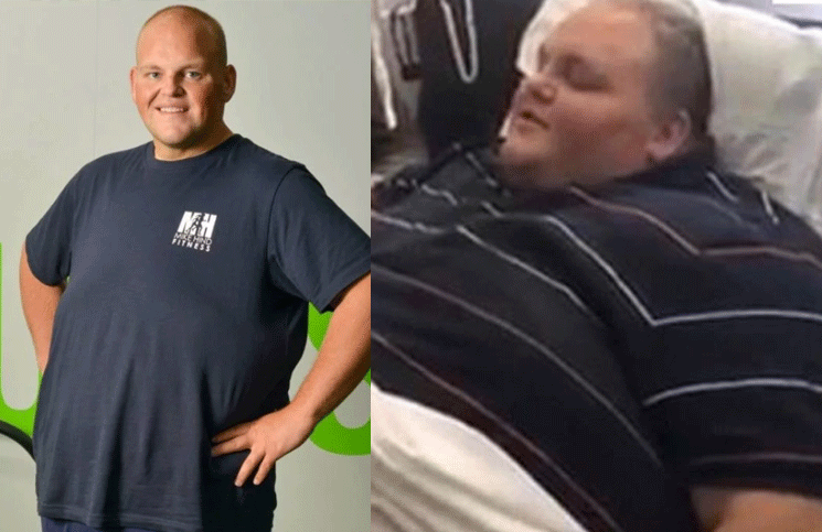 Bajó 120 kilos: su entrenador hizo una campaña para que no le vendan hamburguesas