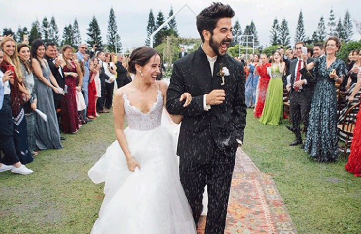 Evaluna Montaner y Camilo Echeverry se casaron después de cinco años de noviazgo
