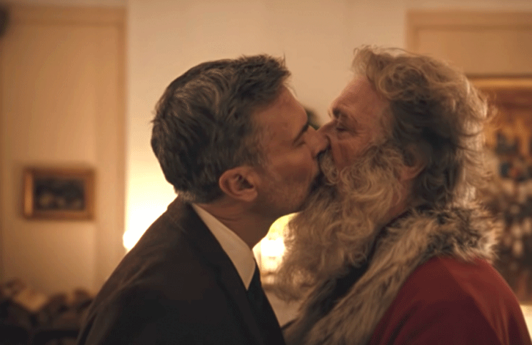 Viral: la campaña publicitaria con un un Papá Noel homosexual que es furor en el mundo