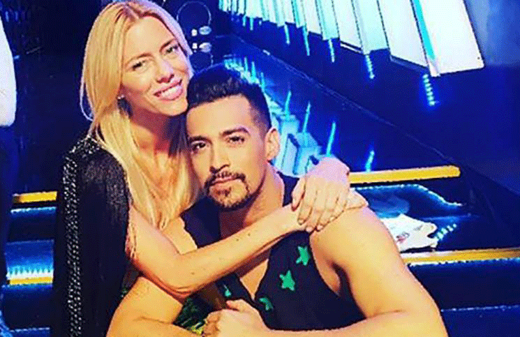 Nicole Neumann y Jorgito Moliniers fueron pareja en el Bailando 2016