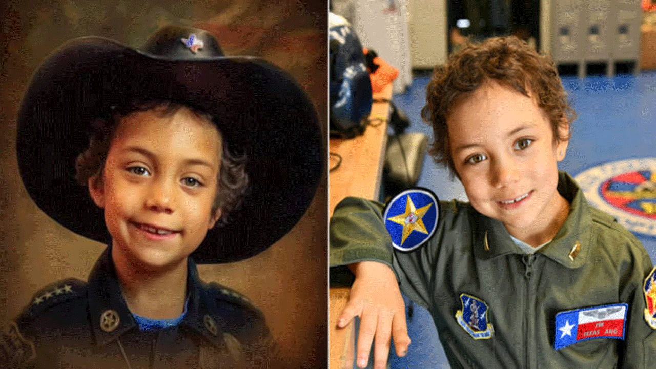 Tenía 7 años y un cáncer terminal pero pudo cumplir su sueño de ser oficial de policía honoraria