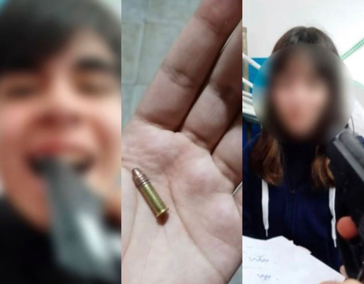 Un alumno llevó un arma de fuego al colegio y le apuntó a sus compañeros: “Para ellos fue un juego”