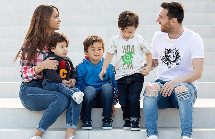 La familia de Messi es una de las más queridas por los fanáticos 