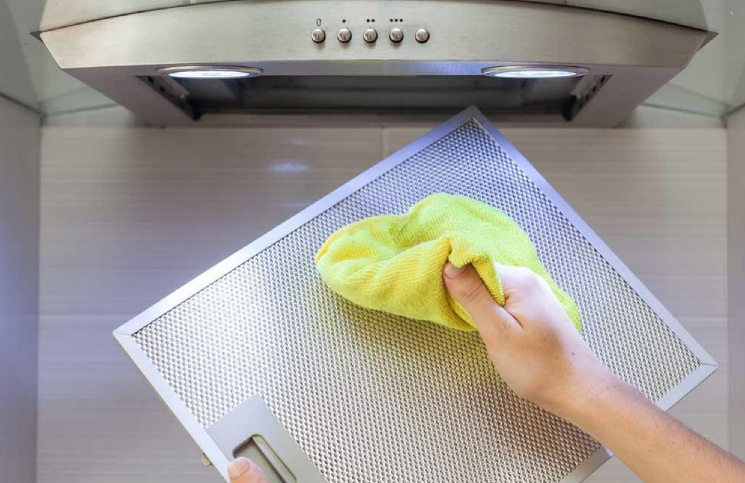 Cómo limpiar la campana extractora de la cocina por dentro y fuera (sacándole toda la grasa)
