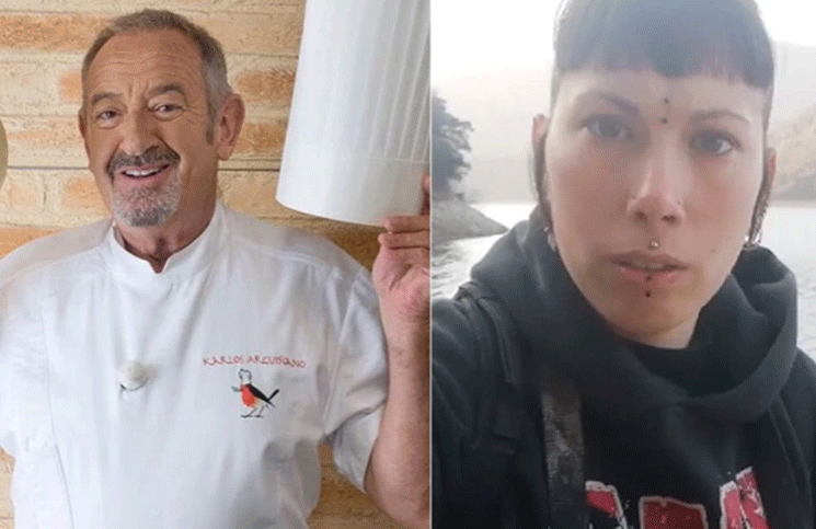 El cocinero Karlos Arguiñano apuntó contra el colectivo de las "gallinas violadas", Alma Vegana