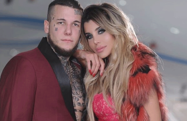 Cahrlotte Caniggia y su hermano Alexander