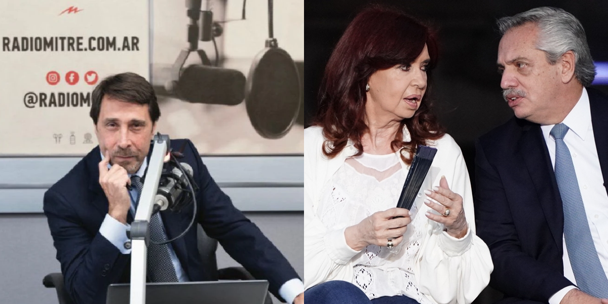 Cristina Kirchner propuso una mesa política y Alberto Fernández la tildó de “delirante”: el dato de Eduardo Feinmann