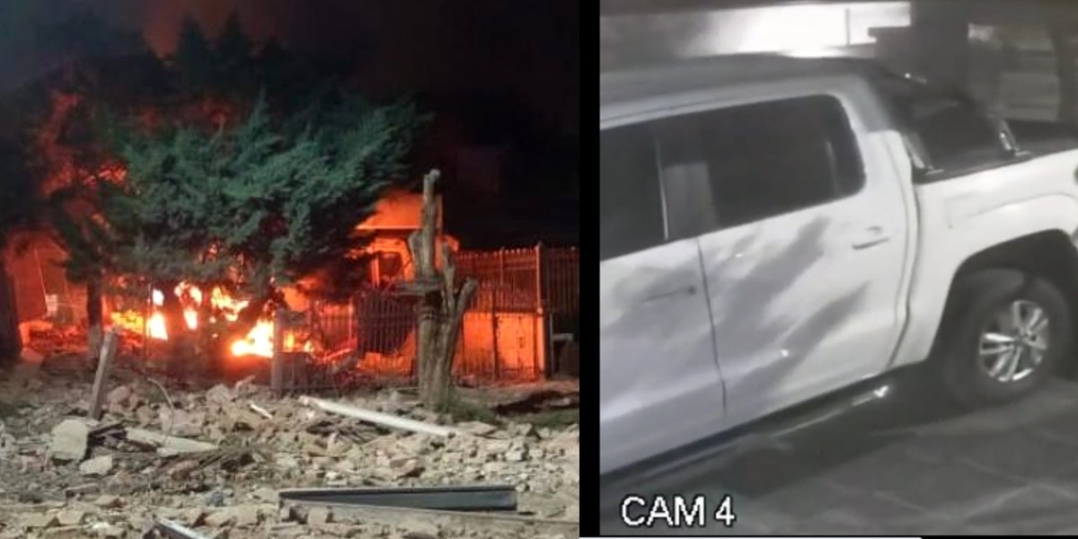 El video del momento de la trágica explosión de la casa en Córdoba