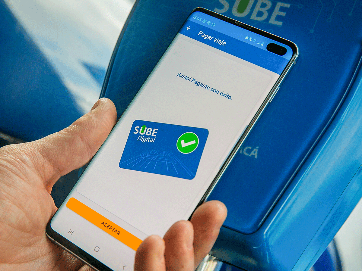 SUBE digital: cómo funciona el saldo negativo en la aplicación