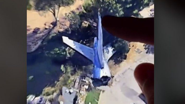 Descubrio Un Accidente Aereo Por Google Maps Y Las Fotos Son Impresionantes Radio Mitre