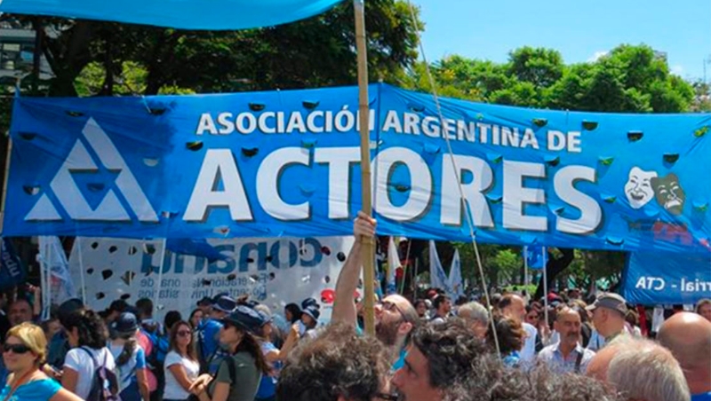Asociación Argentina de Actores, un sindicato centenario que sigue luchando