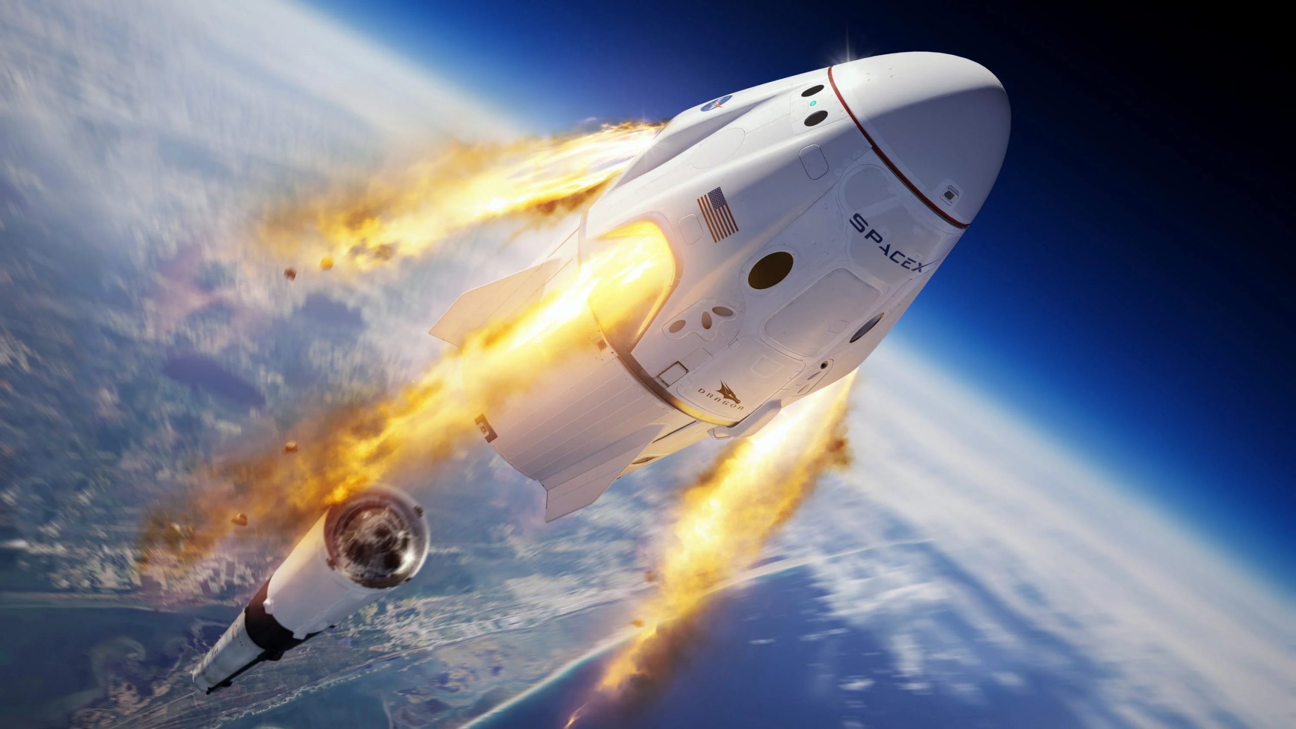 La NASA reveló que un cohete de SpaceX casi choca con un OVNI