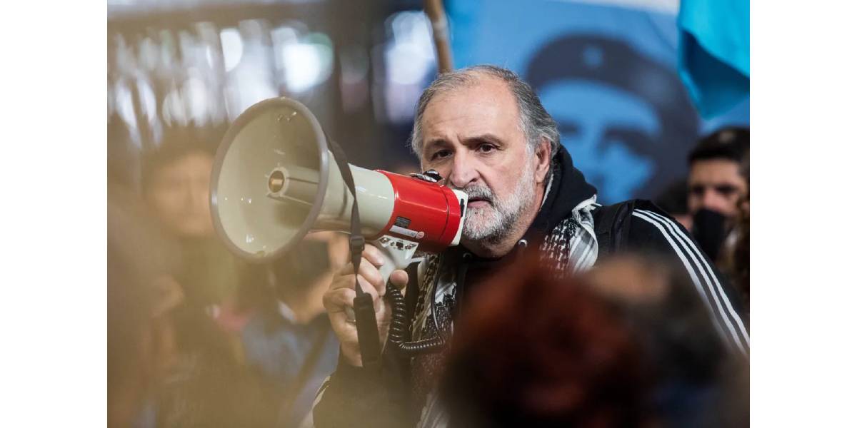 Eduardo Belliboni anunció una nueva marcha piquetera y cruzó a la CGT: “Van a ir a dar una vueltita por el centro”