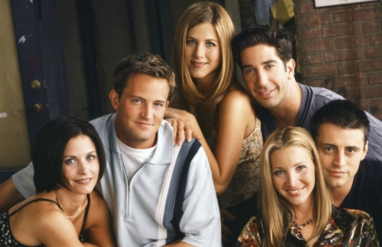 Friends: Courteney Cox compartió una foto (muy) nostálgica de la última cena de los actores de la serie