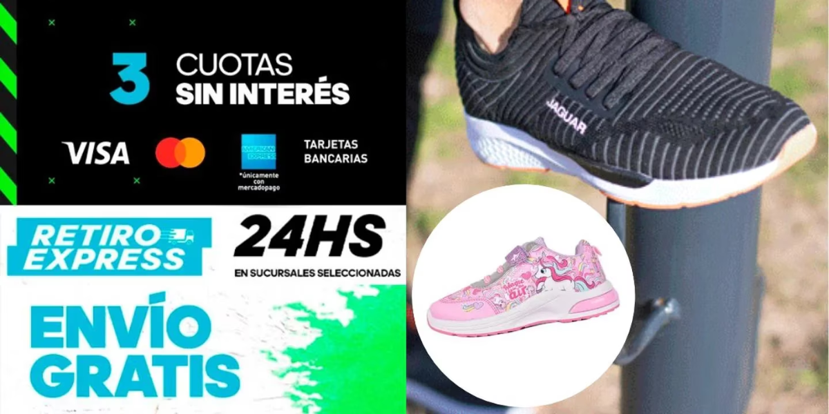 Comprá zapatillas de mujer online │ Hasta 3 cuotas sin interés