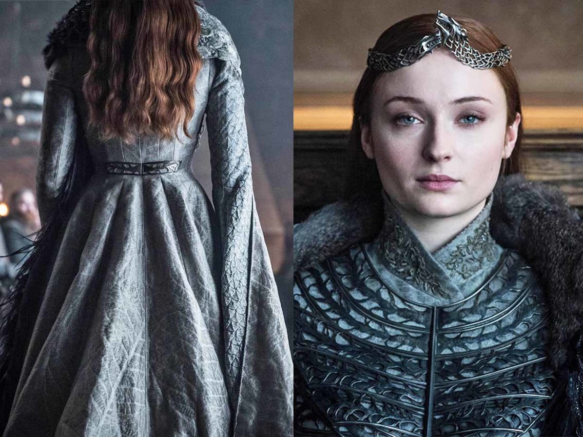perdón Extinto En consecuencia Game of Thrones: los 9 secretos en el vestuario de Sansa Stark | Fashion  Click