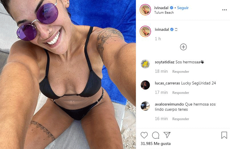 Foto publicada en el Instagram de Ivana Nadal