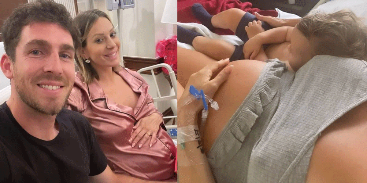 Internaron a Noelia Marzol a días de dar a luz a su hija: “Reposo absoluto”