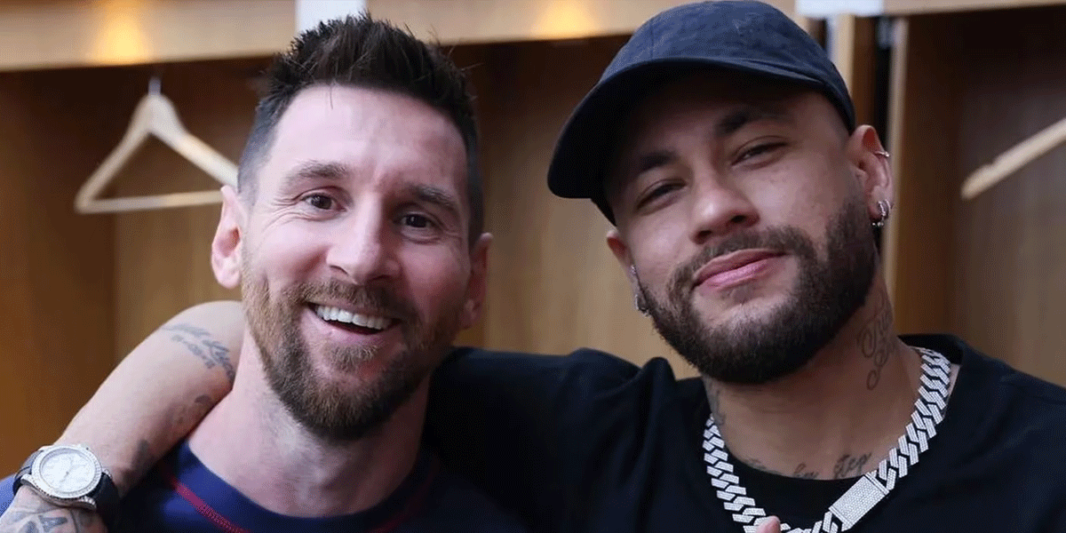 Neymar habló sobre la estadía de Lionel Messi en el PSG: “Su familia estuvo muy afectada”