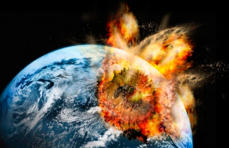 La NASA alarmó sobre una gran colisión de asteroides sobre la Tierra