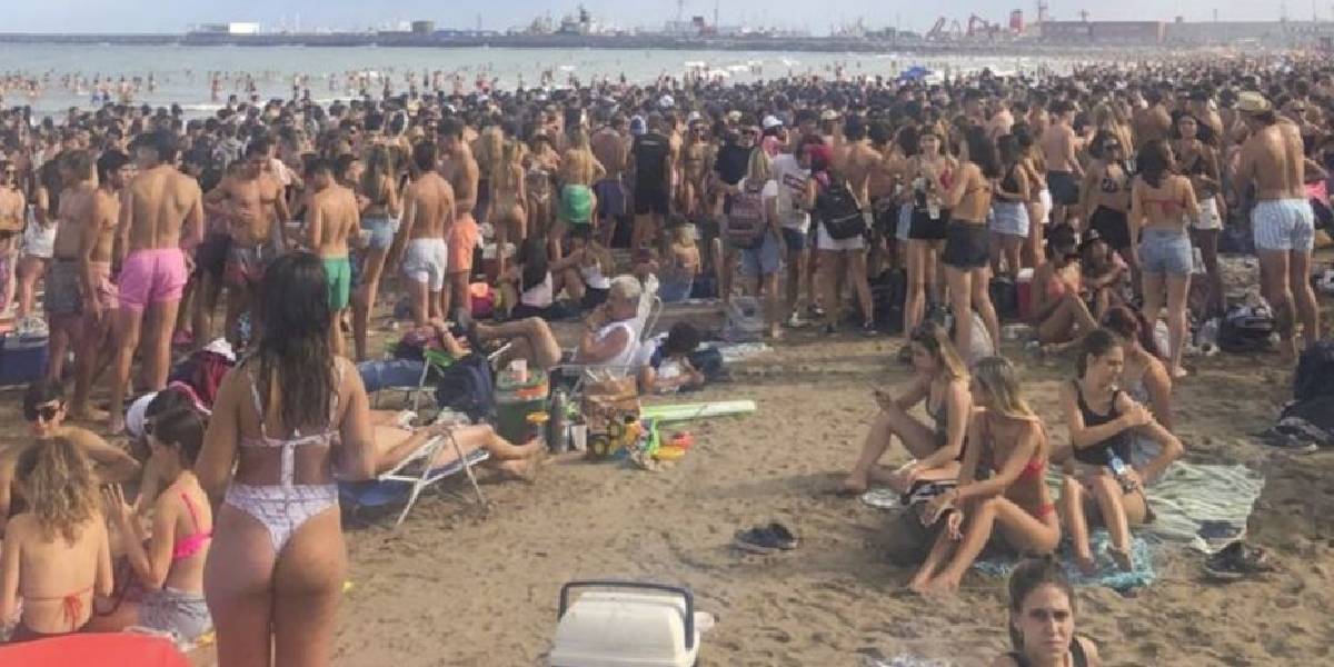 Cómo son los “after beach” en Mar del Plata: colmados de gente y con riesgo de contagio