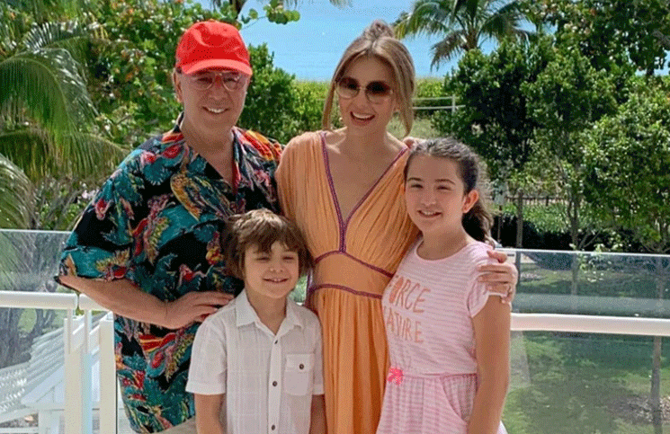 Thalía y Tommy Mottola celebraron el cumpleaños de Sabrina con un sencillo lunch familiar