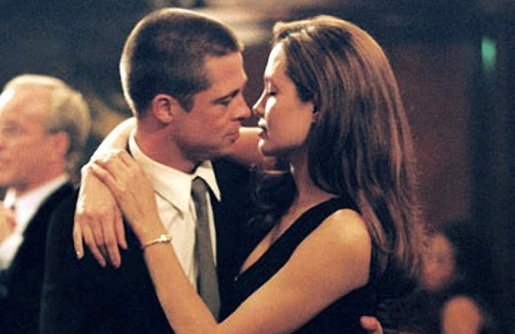Angelina Jolie sedujo a Brad Pitt sin ropa interior en una filmación | La  100