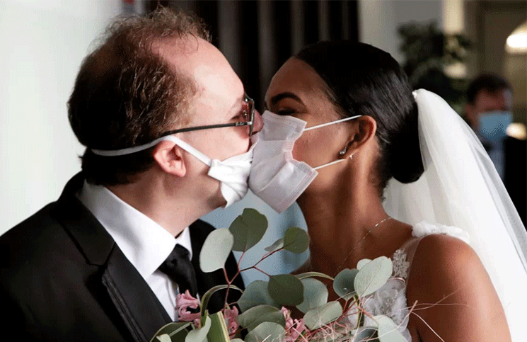 retorta forma error Coronavirus: la transformación que sufrirán los casamientos tras la  pandemia | Fashion Click