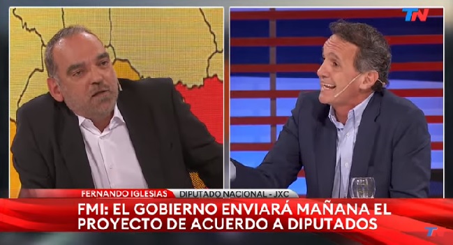 Debate picante entre Fernando Iglesias y Gabriel Katopodis: "Dejame hablar y no te voy a gritar"
