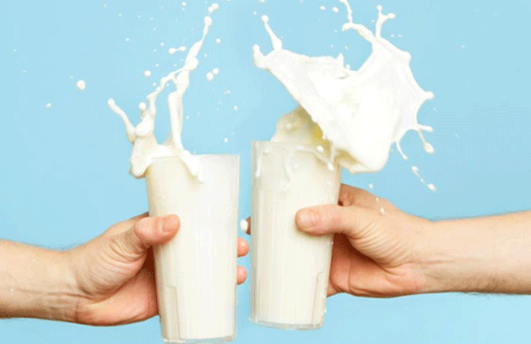 La leche es una de las bebidas que hidrata más que el agua