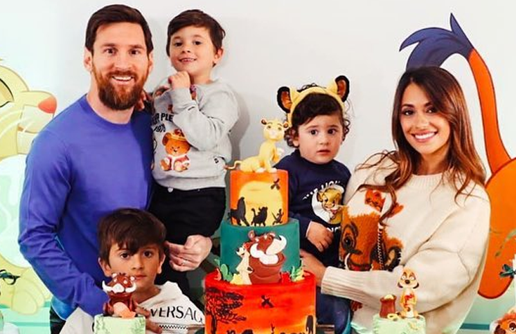 Antonella Roccuzzo Subio Una Foto De Mateo Messi Posando Como Un Modelo Y Fue Furor En Las Redes La 100