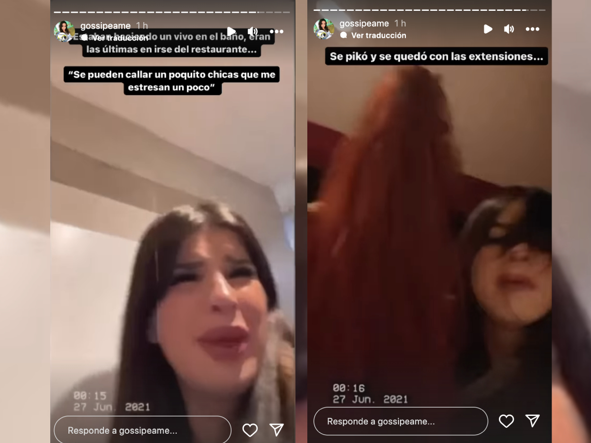 Salió a la luz un video de una escandalosa pelea entre Sofía Clerici y dos  influencers: “Se quedó con las extensiones” | La 100