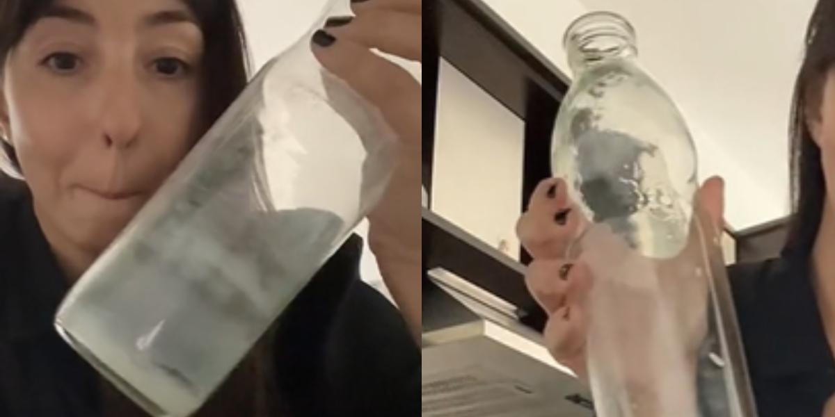 Trucos caseros: como limpiar el fondo de botellas de vidrio