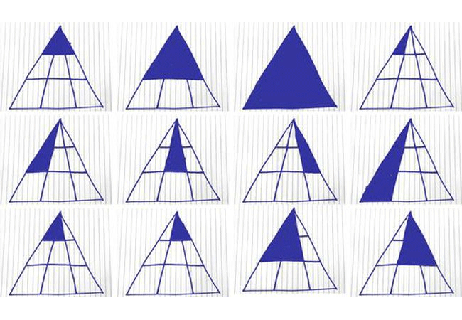 Cuantos triangulos hay en esta imagen