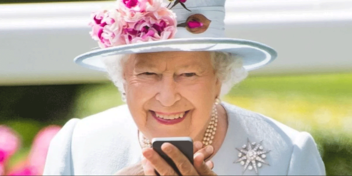 Se filtró el divertido contestador del celular de la reina Isabel II: “Estoy lejos del trono”