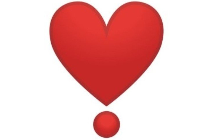 WhatsApp: qué significa el emoji de corazón rojo con un punto debajo