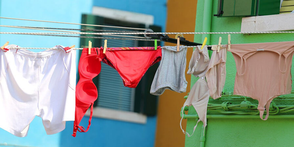 Los 4 errores más frecuentes que se comenten al lavar la ropa interior