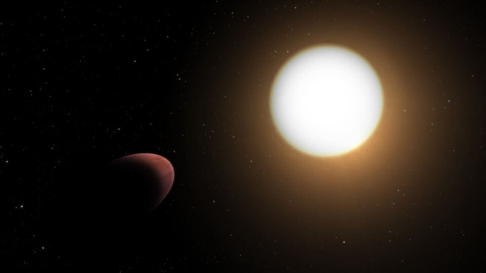 Detectaron por primera vez un planeta de forma ovalada 