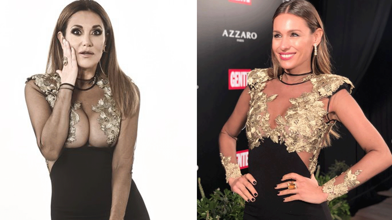 ¿Engañaron a Pampita?, María Fernanda Callejón ya había usado el vestido en una gala