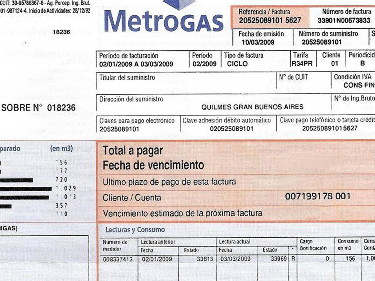 Suba del gas: el Gobierno postergó hasta marzo los incrementos de las tarifas