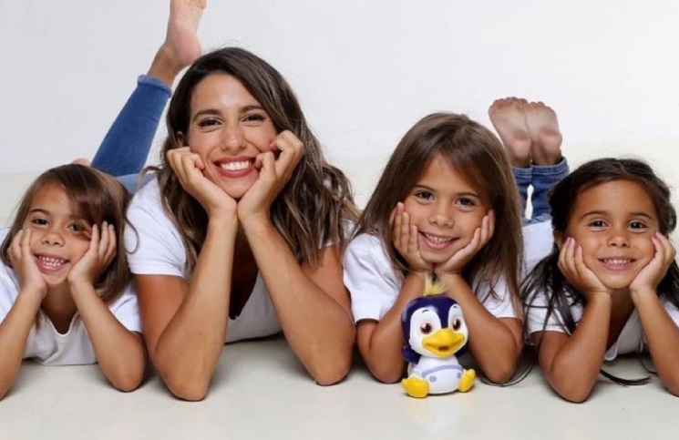 Video | Cinthia Fernández y el impresionante regalo de cumpleaños para sus hijas