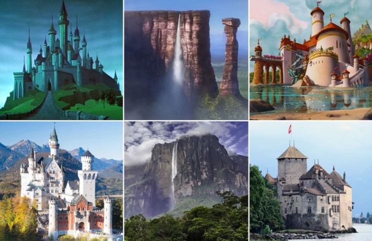 Los 9 mágicos (y reales) lugares que inspiraron a Disney para sus películas