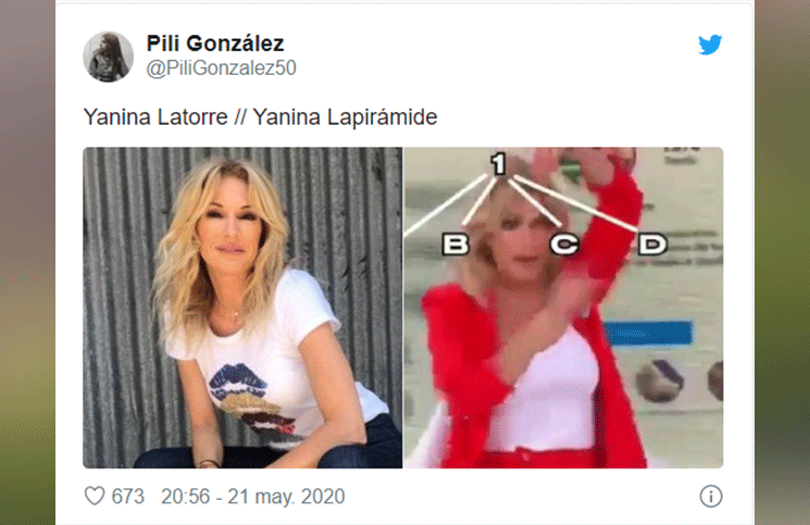 Yanina Latorre explicó lo que es una pirámide y las redes estallaron con memes Yanina Lapirámide