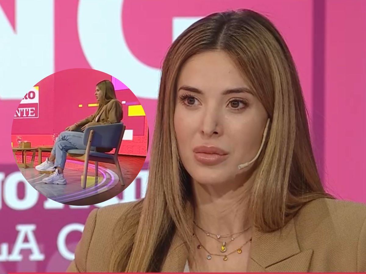 Jesica Cirio lució unas zapatillas exclusivas en su primera entrevista tras  el escándalo de Martín Insaurralde: cuánto salen | La 100