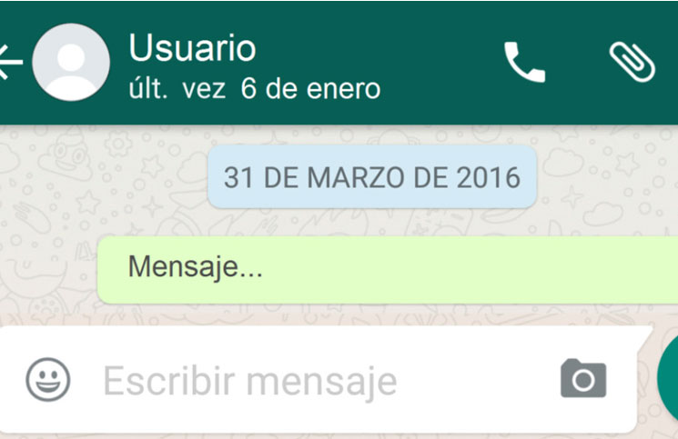 La última Conexión De Messenger Es Fiable